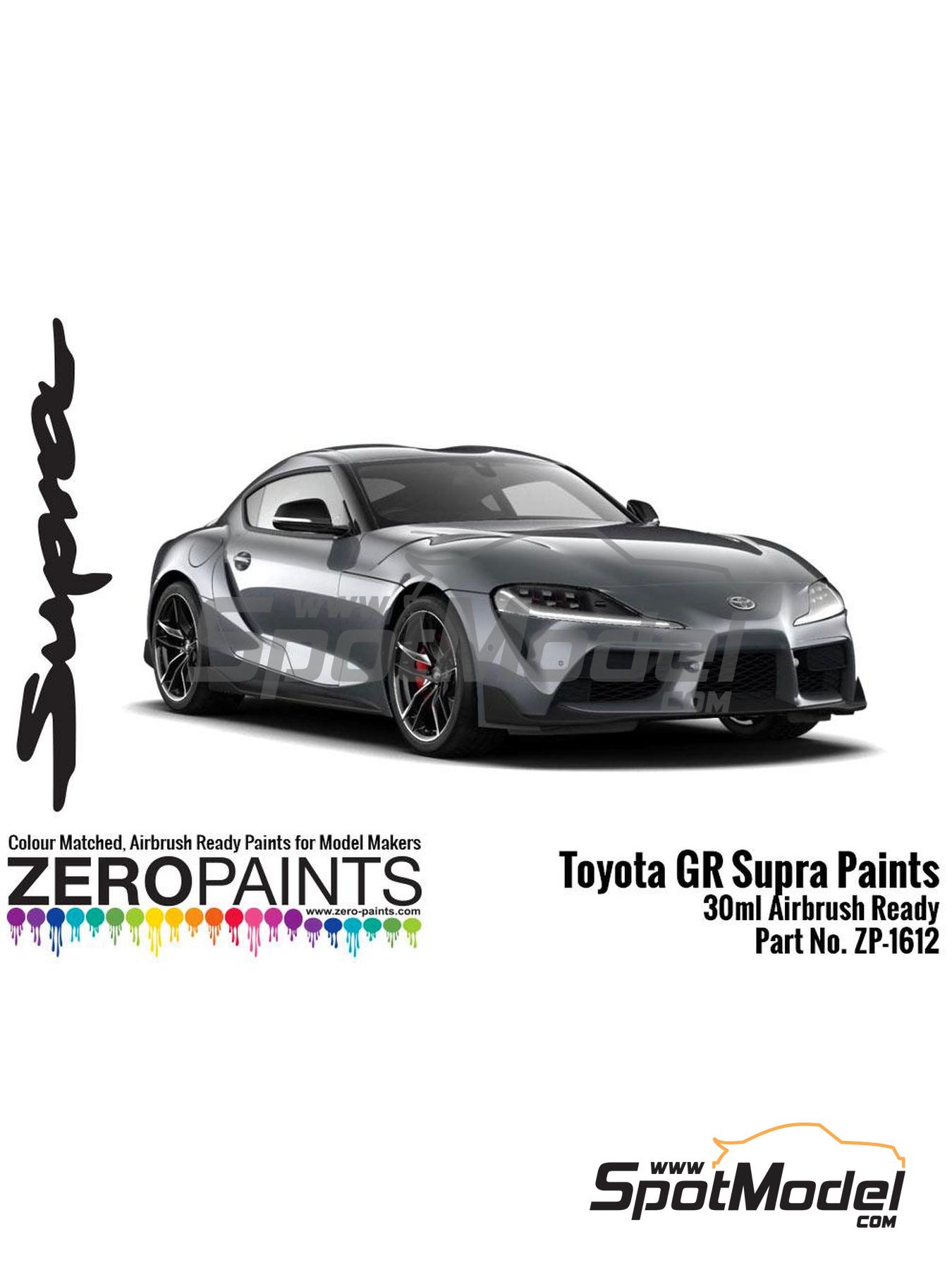 Zero Paints ZP-1612-ICEGREY: Paint for airbrush Toyota GR Supra